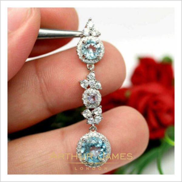 Aquamarine Dangler Pendant