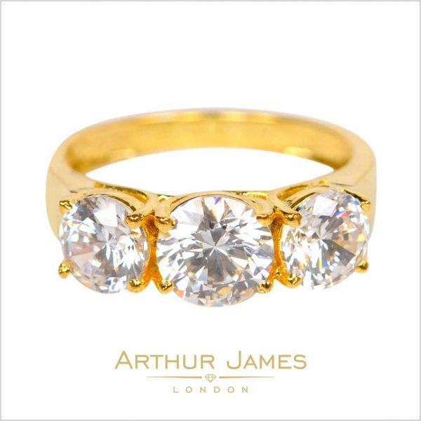 3 stone ring