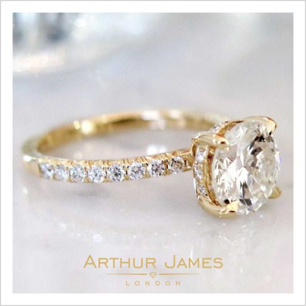 Four Prong Solitaire Diamond Women's Ring