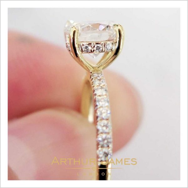 Four Prong Solitaire Diamond Women's Ring