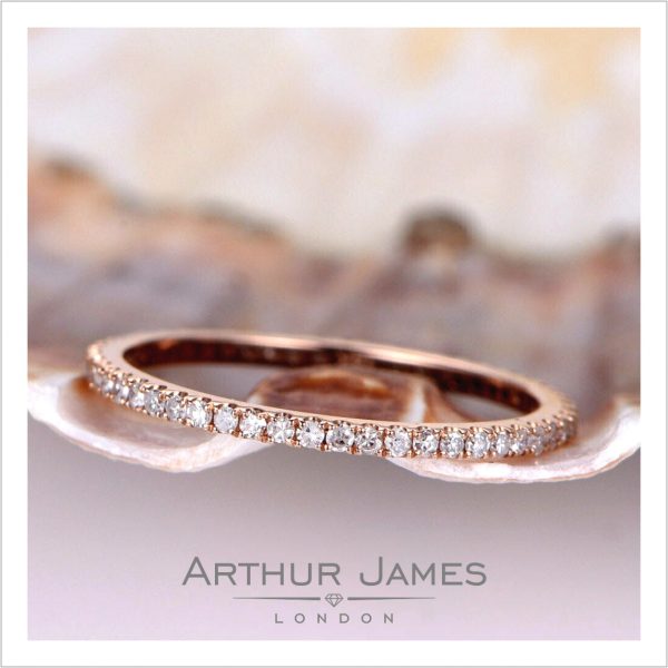 Eternity Round Cut Diamond Ladies Band Ring