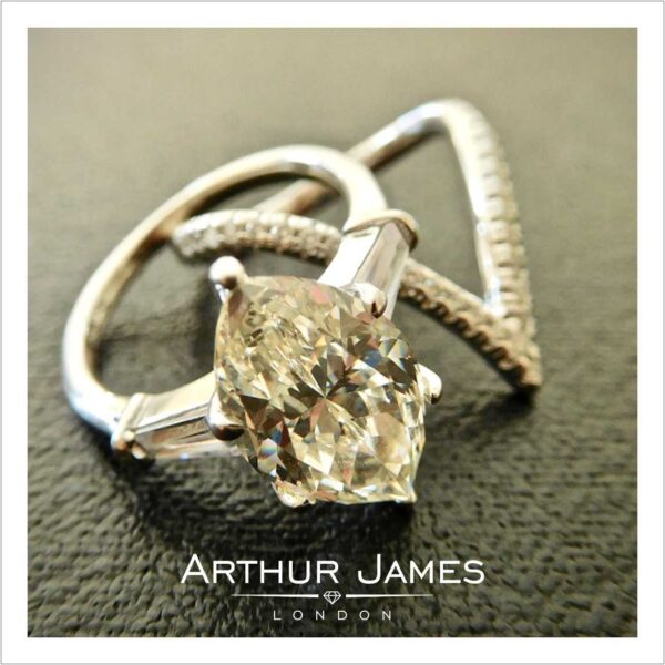 Marquise Morganite Ring